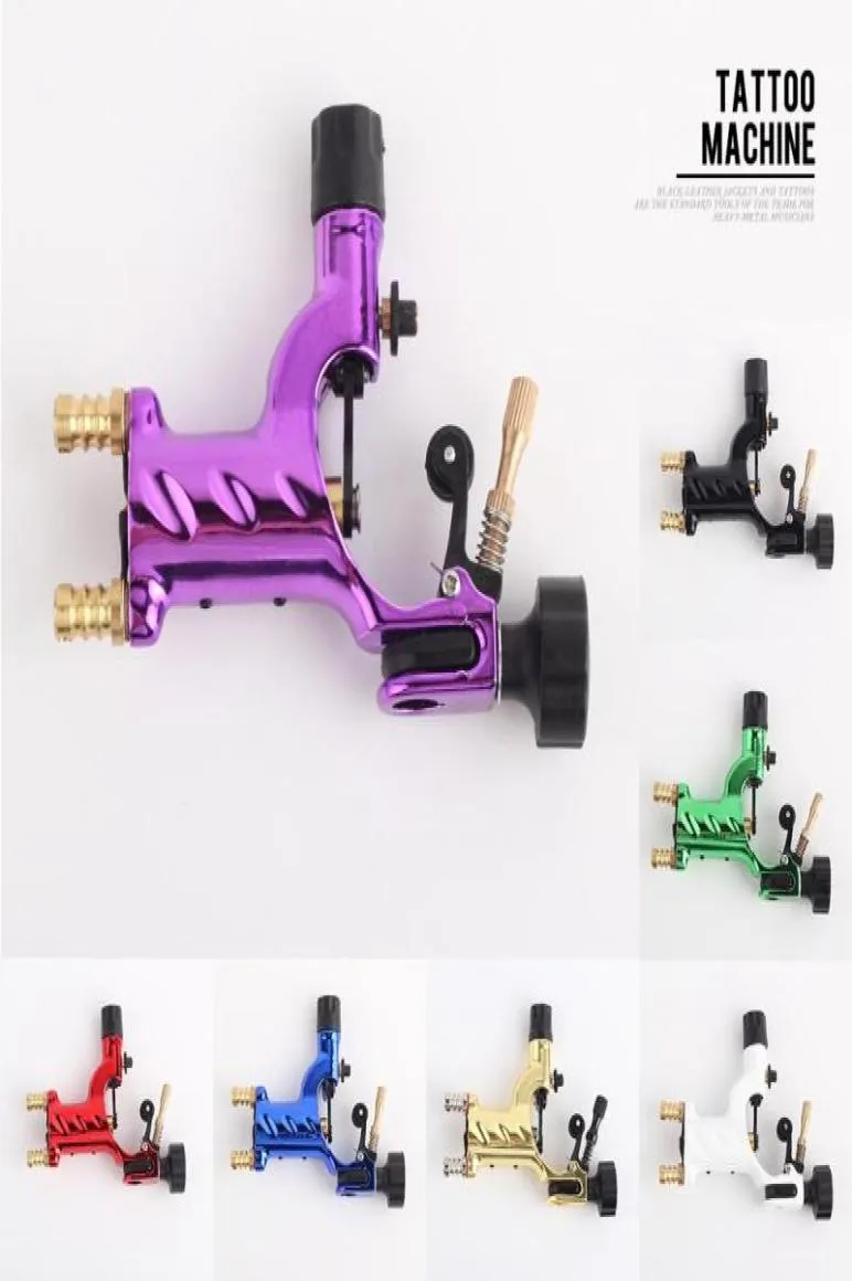 Rotary Tattoo Machine Shader Liner 7 Colors Assorted Tatoo Motor Gun Kits Supply for Artists6375051