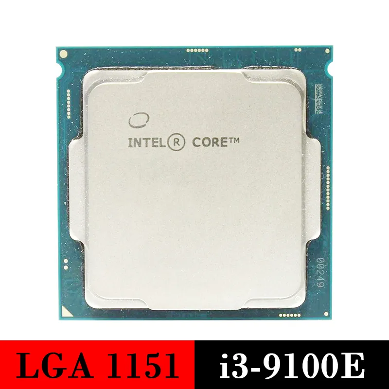 Processore server utilizzato Intel Core I3-9100E CPU LGA 1151 9100E LGA1151