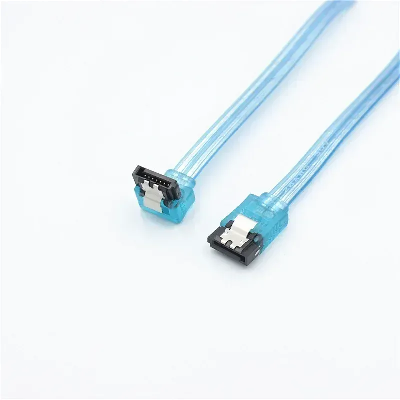 2024 SATA 3.0 III 480MB/S 1m Hard Disk Drive Straight Cable Right Angle Cables HDD SSD Data Serial ATA Cord Line AllCopper Data Cable2. for AllCopper SATA Cord
