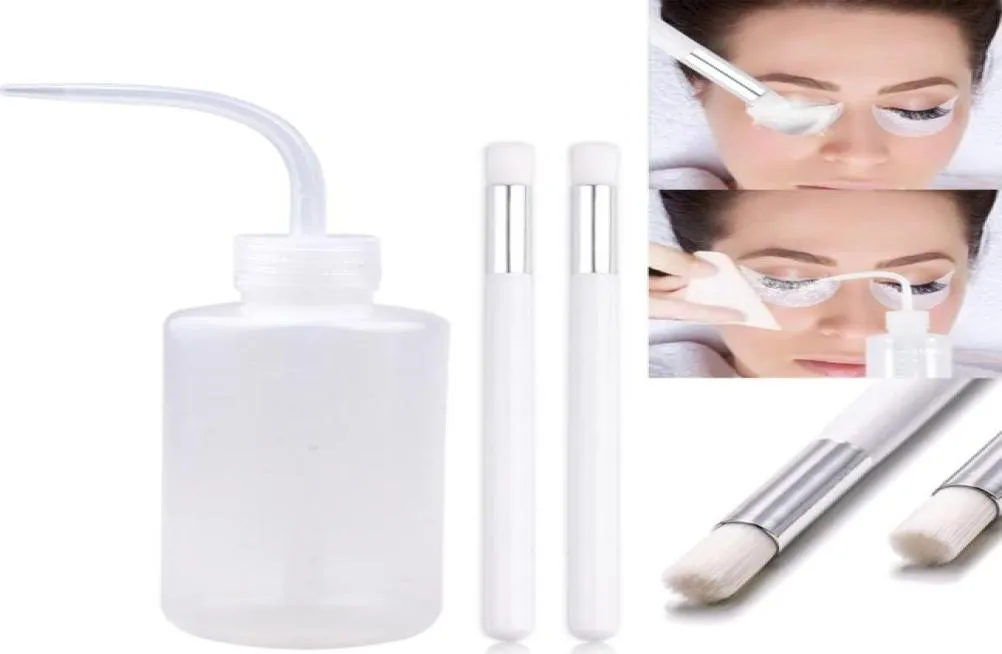 Falsche Wimpern Wimpernreinigung Waschflasche Verlängerung Werkzeug Reinigen Sie Lash Shampoo Pinsel Augenbrauen Hautpflege Remover Makeup3425936