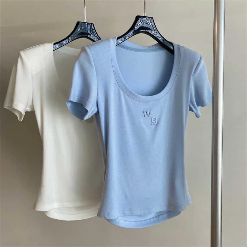 Designer Tops Women Fashion Tshirt Streetwear Tshirt Summer High Quality Coton Print Letter Tops Breffable Souffle rapide Dry Short Slots Casual Woman Top Woman