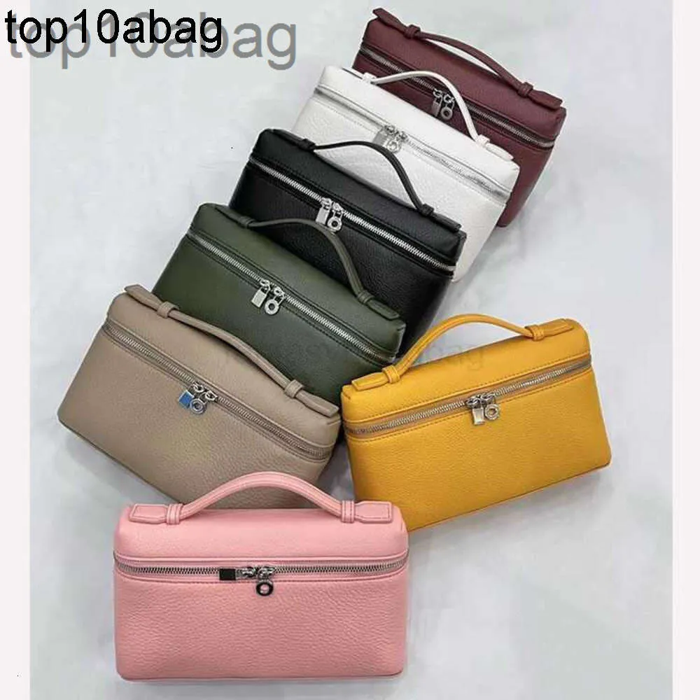 Bag de piano loro Bag Loro Pianaly Bag L19 Bolsos de lonchera de vaca Fashion Simple One Crossbody Makeup Bagb de alta calidad