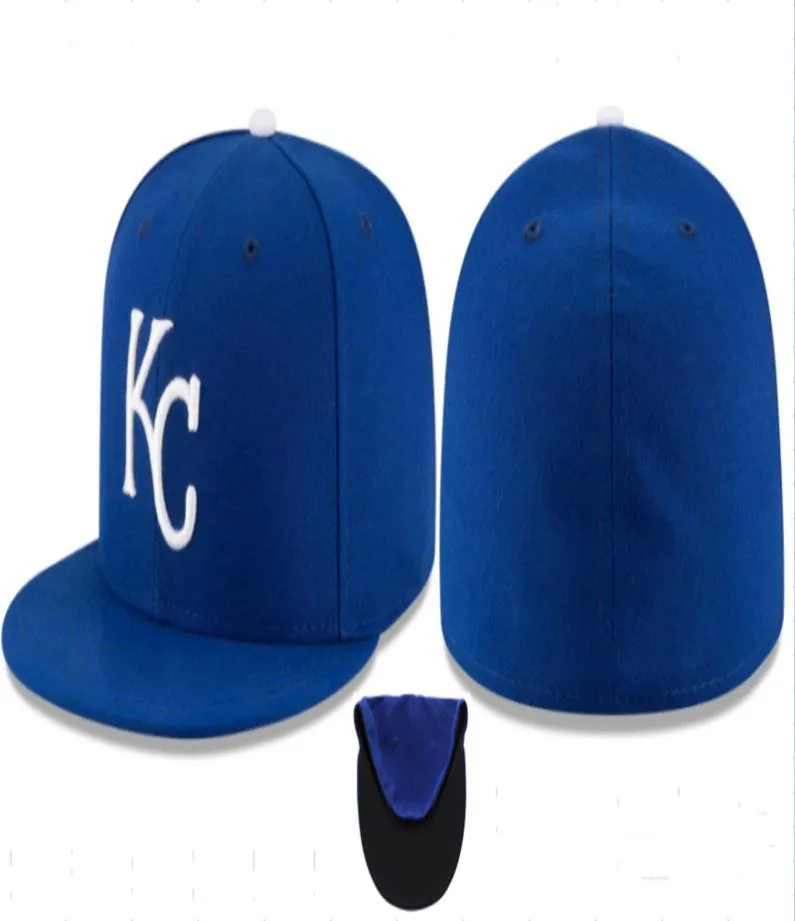 Royals KC Letter Baseball Caps Gorras Bones Mens Sports Letter Fashion Outdoors Sun Hat Fitted Hats8534697
