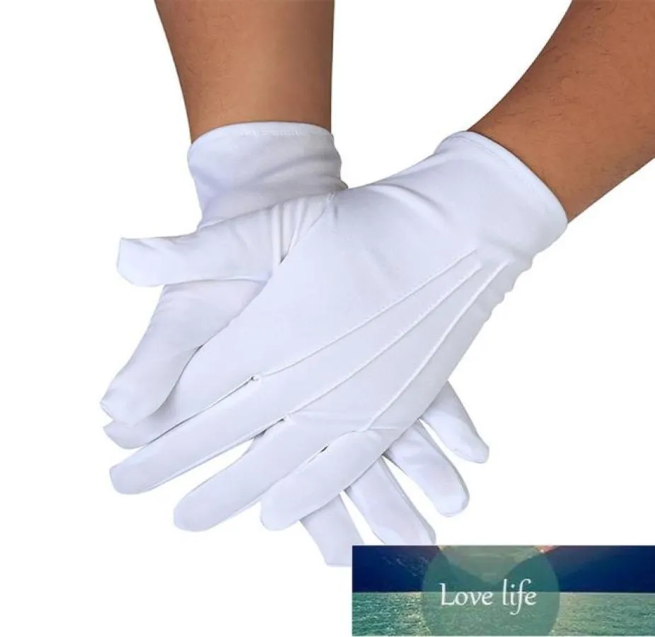 Taschentuchfuch Etikette Rezeption Weiße Handschuhe Männer Frauen Tuxedo Parade Kellner Ehrenwache Labour Insurance Vollfinger formelle Antrieb 9574381