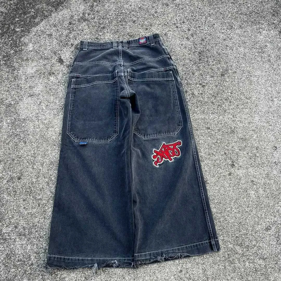 Jeans pour femmes Jnco Strt Style Hip Hop Big Pocket Pocket Extra Large Pants Pantal