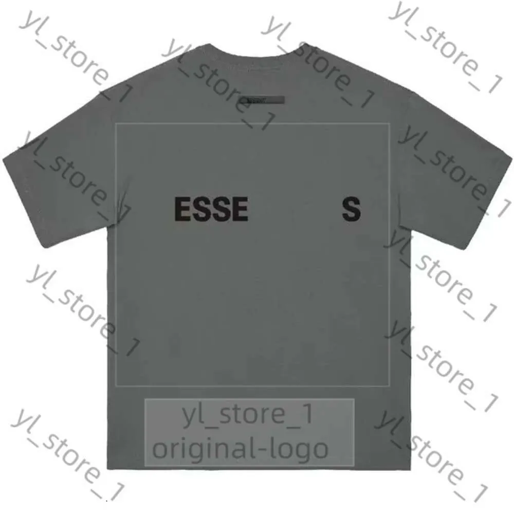 Essentialsclothing mens ess t shirt för man tshirts kvinnor skjortor 100%bomull gata essen kortärmad tshirt brev tryck par mans t shirt asiatisk storlek s-xl 3074