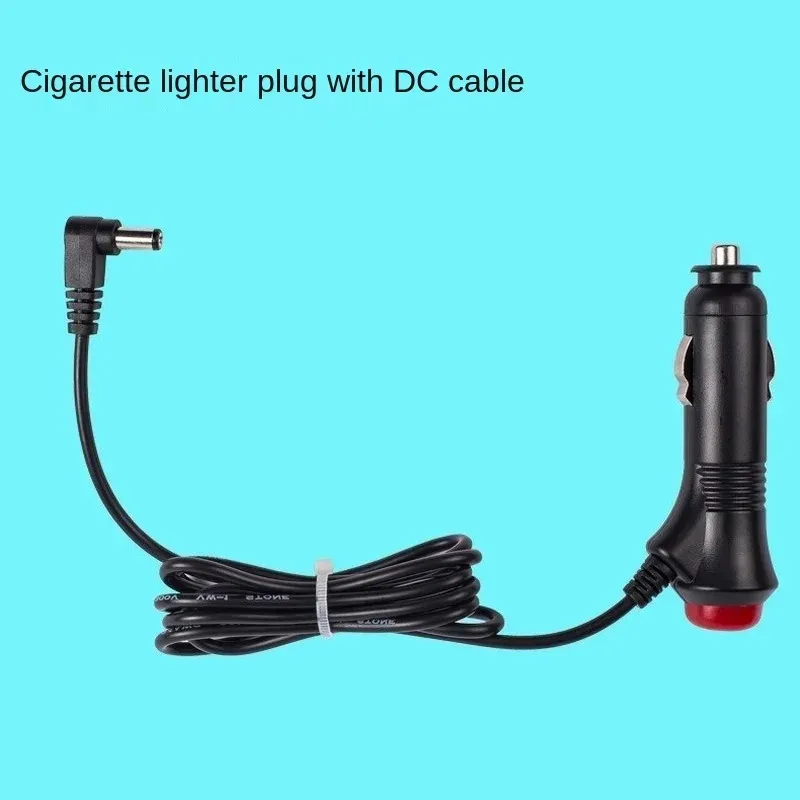 Nouvelle voiture DC 12V 24V DC2.1 Adaptateur d'alimentation allume de cigarette de 3,5 mm Plug avec un câble d'interrupteur 1/3 mètres pour un chien GPS Radar for GPS Radar Câble d'alimentation