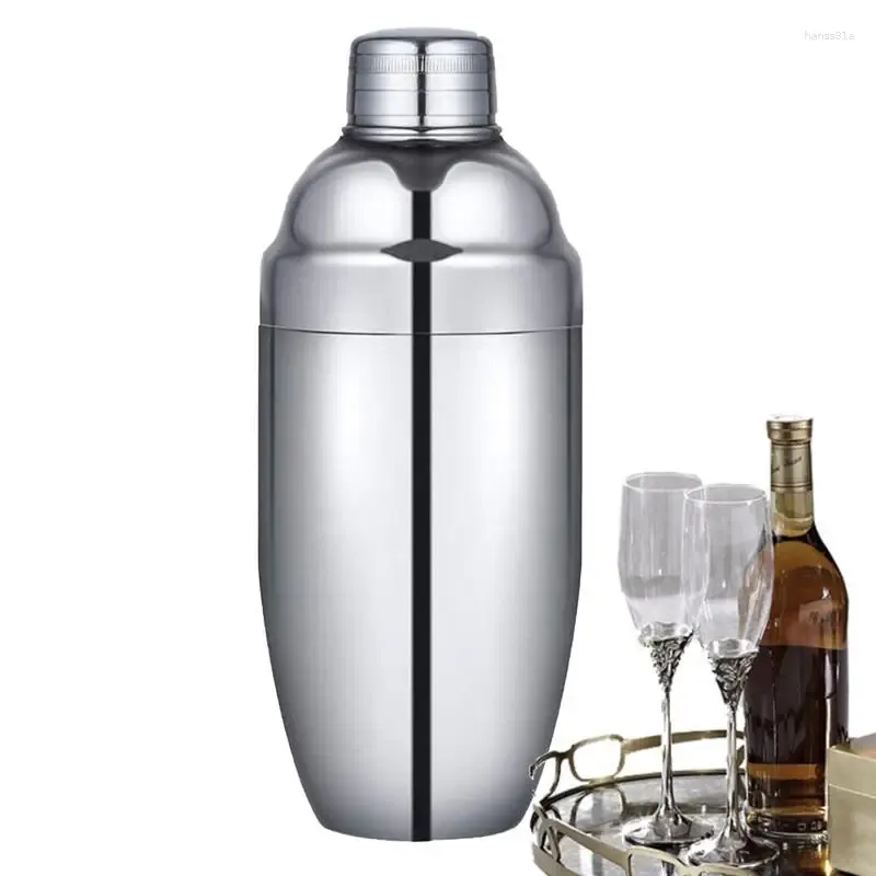 Barprodukte kleine Cocktail Shakers Bartending Edelstahl Martini Shaker Set wiederverwendbares Werkzeug Barkeeper Kit für Cocktails und Margarita