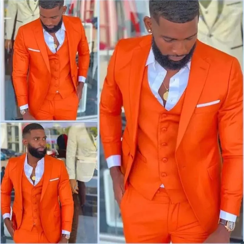 High Quality Orange Mens Prom Burnt Orange Suit With Slim Fit Linen Jacket Perfect For Casual Fashion Weddings And Formal Events From Linwoliao 100.61 DHgate.Com