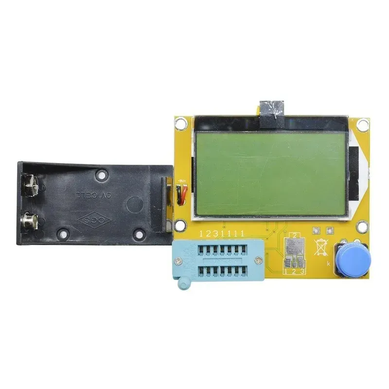 Nieuwe LCR-T4 digitale transistor tester Testerweerstand Condensator Tester Diode Inductantie Multimeter met test Hookcapacitance Measurement Tool