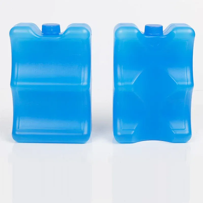 Ampliques à glace réutilisables pour l'ampleur des sacs de refroidisseur de rangement pour la poutre de rangement pour le lait à la boîte à refroidisseur de lait maternel pour garder frais (bleu2)