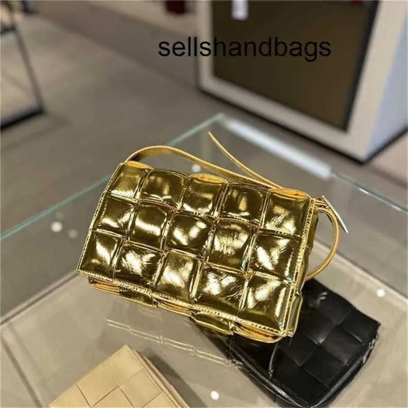 Top Crossbody Bag Luxus 7A Kassetten Bottevenets gewebt Beutel Goldz7l0yzqy