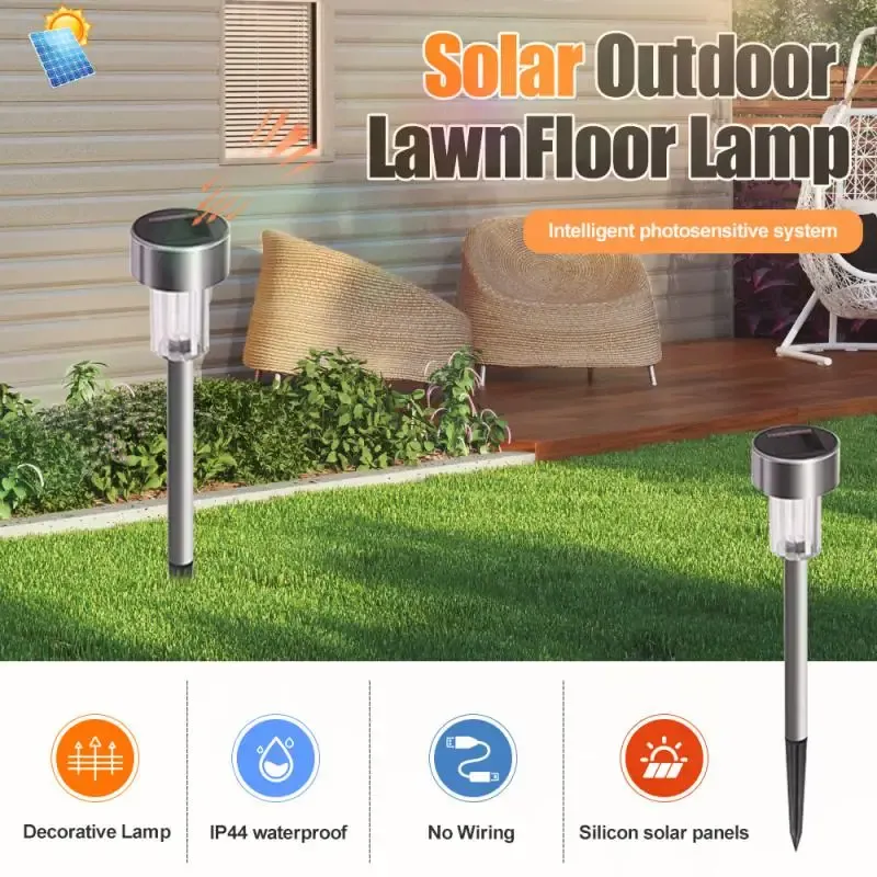 Decorazioni 16 pezzi da giardino solare Light Solar Solar Lamp Lanter Avvolgimento del paesaggio per il prato