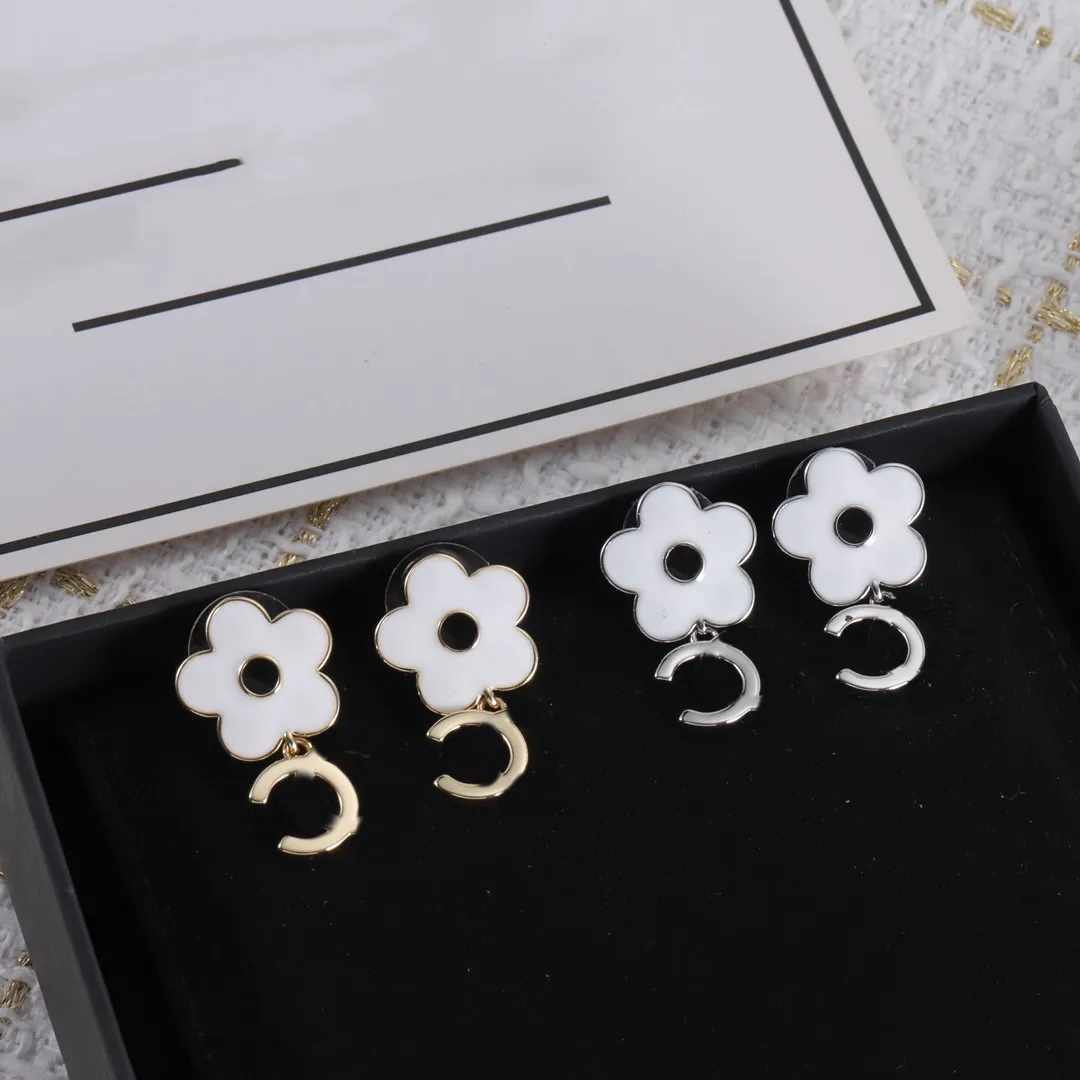 Boucles d'oreilles fleurs de haut