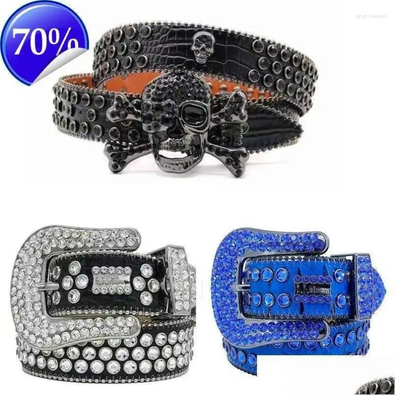 Sjaals 1Belts Men Women BB Simon Belt Luxe Designer Retro Naald gesp.