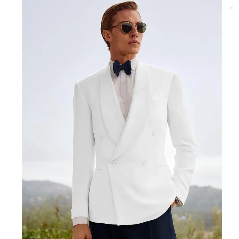 French Casual Single Breasted Tuxedo Jacket