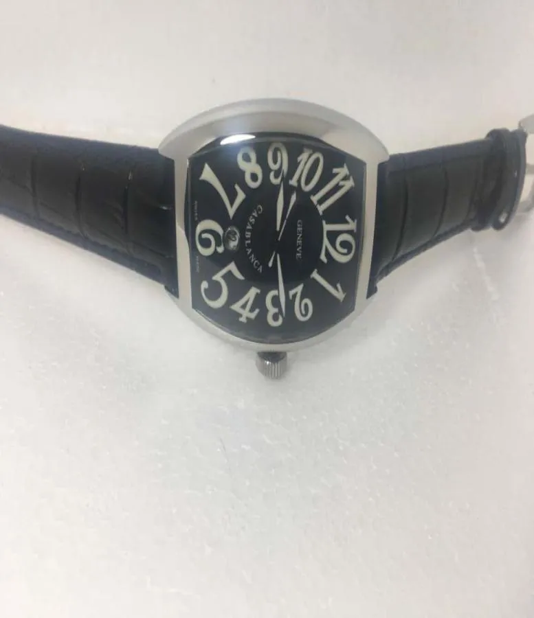 2020 mais recente relógio masculino ou designer de moda Man Watches AAA High Quality Watch Watch com Black Strap3365607