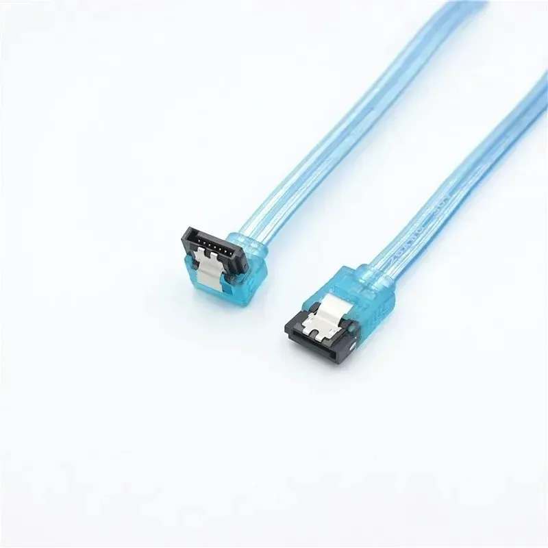 new SATA 3.0 III 480MB/S 1m Hard Disk Drive Straight Cable Right Angle Cables HDD SSD Data Serial ATA Cord Line AllCopper Data Cablefor HDD data cables