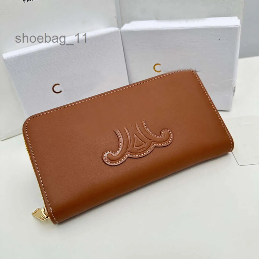 Brand Wallet Fashion Designer Portefeuille en cuir Luxury Treo Piect Set Credit Card Carte Sac Money Sac de haute qualité Portefeuille de monnaie à fermeture éclair pour femmes Boîte de poussière