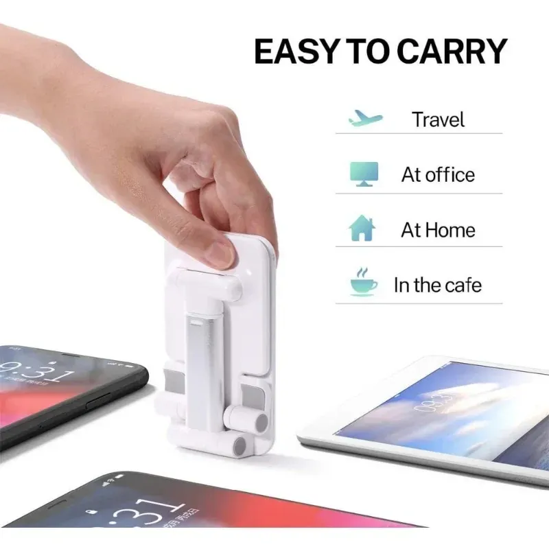 Neuer Mobiltelefonhalter Stand für iPhone iPad Xiaomi einstellbare Desktop -Tablet -Halter Universal Table Mobiltelefonständer