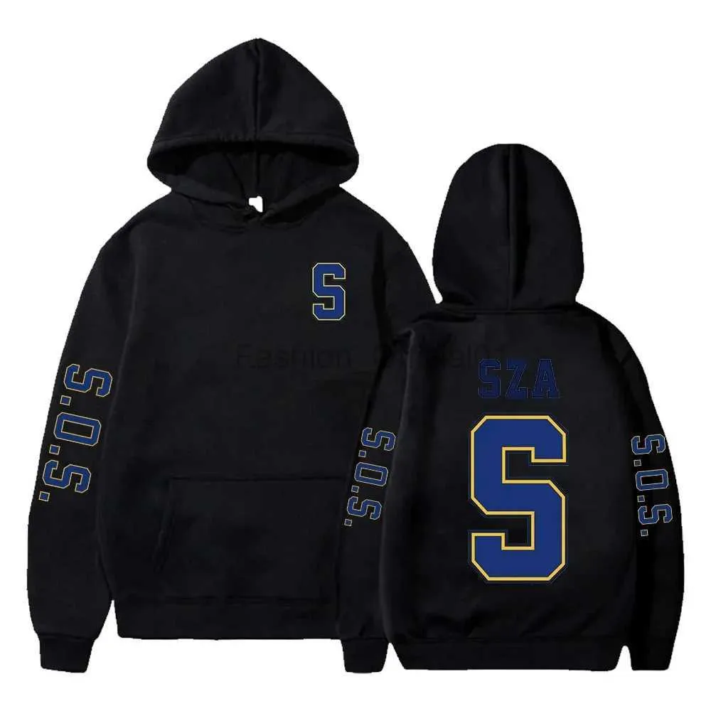 Sweats à capuche masculine Swetshirts Sza S Sos Merch Sweat à capuche pour hommes et femmes Sweatshirts Coats Cosplay