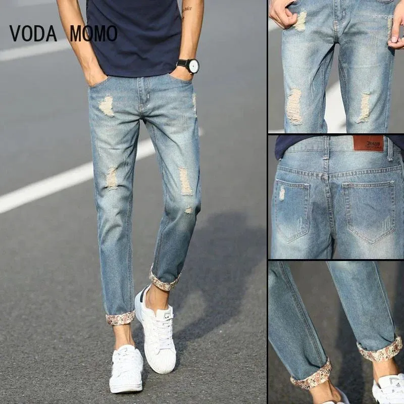Jeans masculin pantalon masculin des hommes de conception simple de haute qualité de haute qualité
