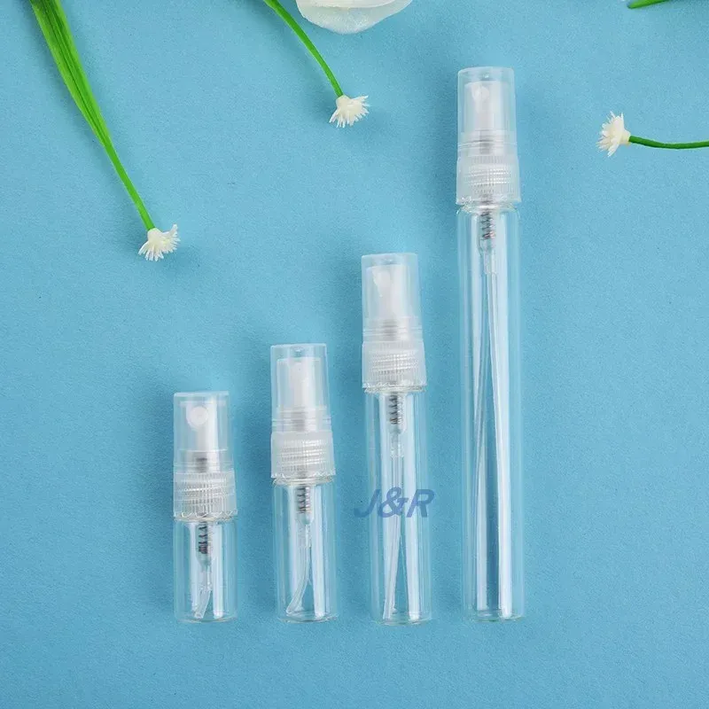 / pack 2 ml 3ml 5 ml 10 ml Clear mini-parfum bouteille en verre vide cosmétique échantillon échantillon de bott