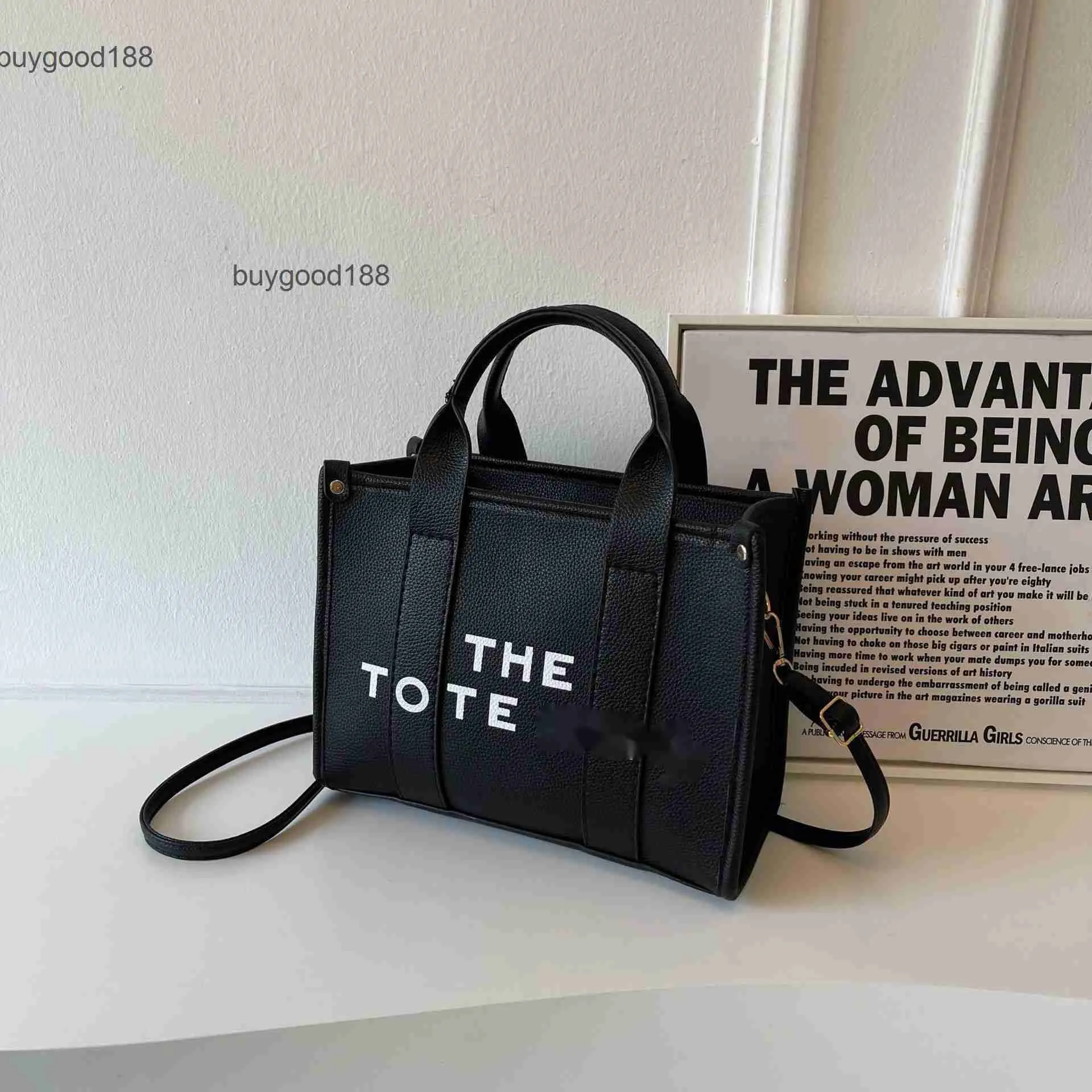Designer Women's Marcj Tote Bag New Design Niche Sac à main Simple épaule à la mode