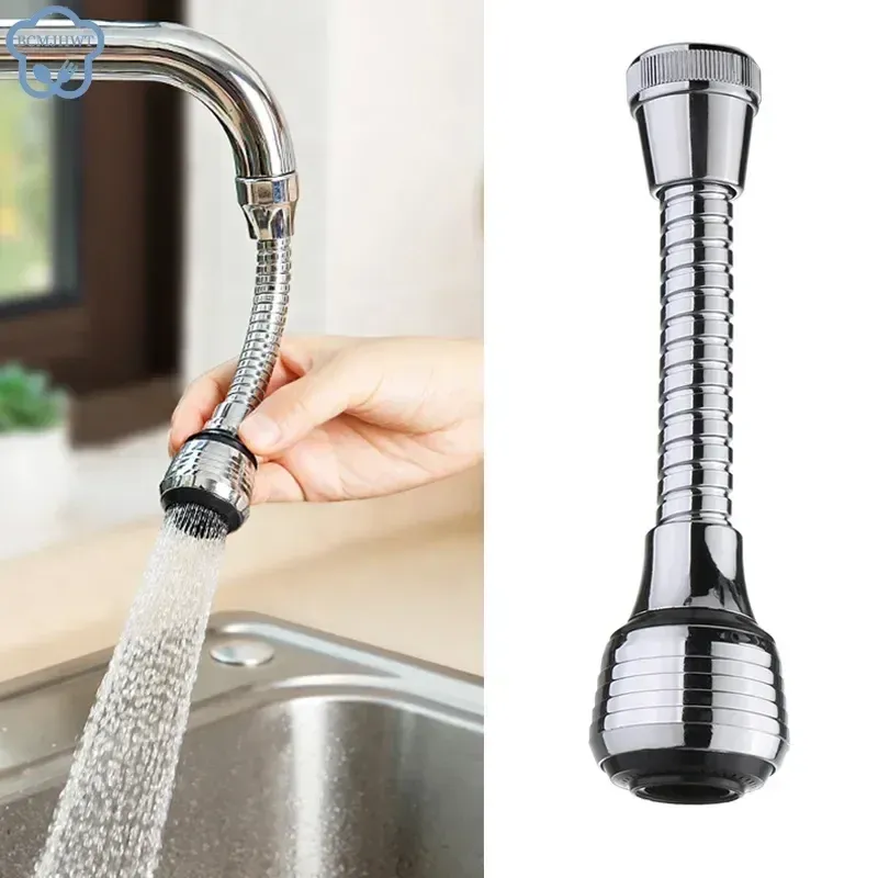 Set Kitchen -Gadgets 2 Modi 360 Rotatable Bubbler Hochdruck Wasserhahn Strecke Wassersparung Badezimmer Küchenzubehör Lieferungen