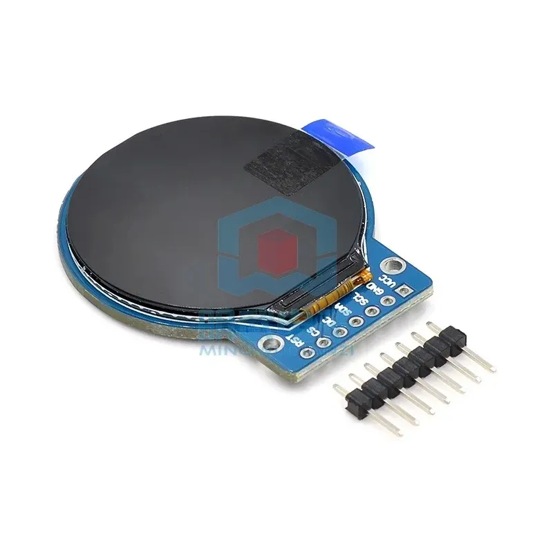 TFT Display 1.28 Inch LCD Module Round RGB 240/240 GC9A01 Driver 4 Wire SPI Interface 240xB For Arduino