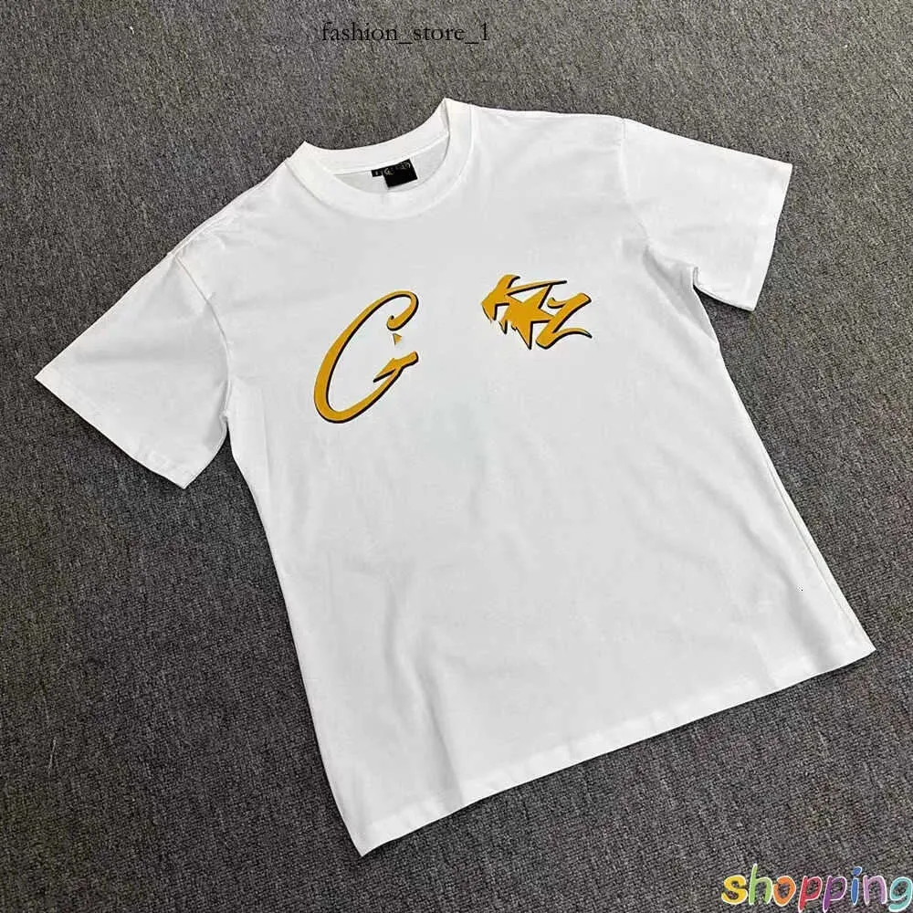 Designer Cortezs Shirt Tracksuit American Street Hip Hop Lettre imprimé à manches courtes Cortieze T-shirt pour hommes Brand de mode été