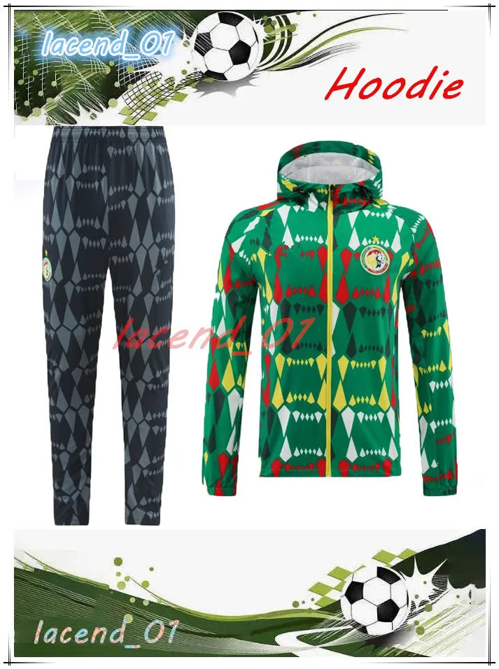 2024 2025 Sénégal Soccer Tracksuit Mane Koulibaly Gueye Kouyate Sarr 24/25 Maillot de Foot Football Football Training Suit Chandal Futbol survivant