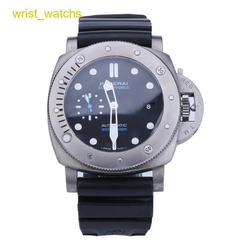 DHgate Mens Luxury Automatic Mechanical Wrist Watch Panerai SUBMERSIBLE Water Resistant Dive Watch PAM01305 Watches