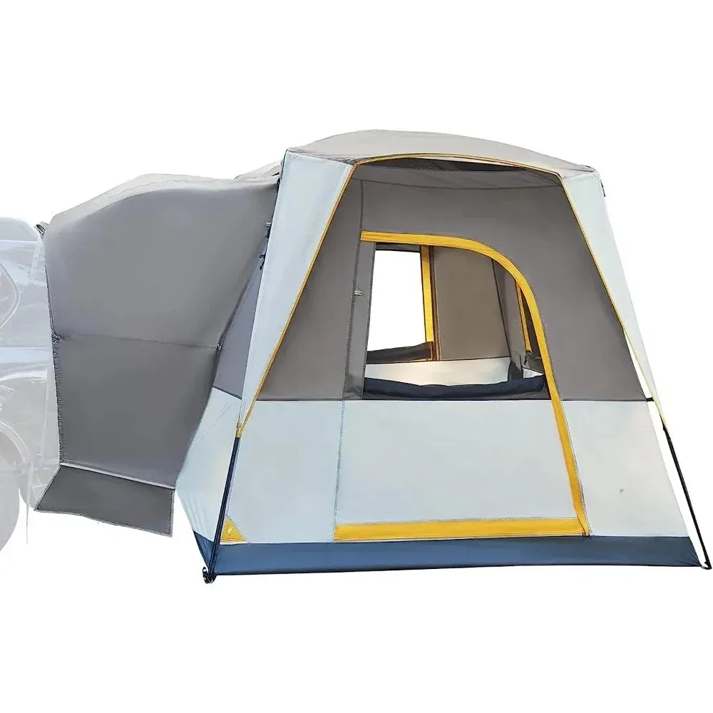 5 -osobowy namiot SUV z ekranem filmowym odporny na pogodę przenośne na camping samochodowy obejmuje namioty deszczowe i magazynowe 240422
