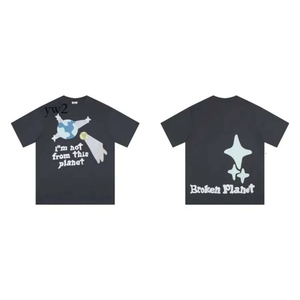 Мужская рубашка лягушка Дрифт Сломанная планета модная бренда качество пеноплаоновая печать графика винтажная одежда свободная футболка для мужчин 8482