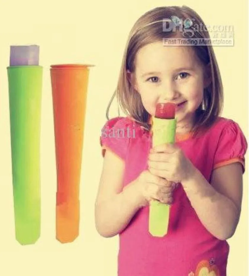 Silicone Ice Pop Push Up Ice Cream Stick Jelly Lolly Pop para Picsicle Silicone Ice Pop Mold Mould6414061