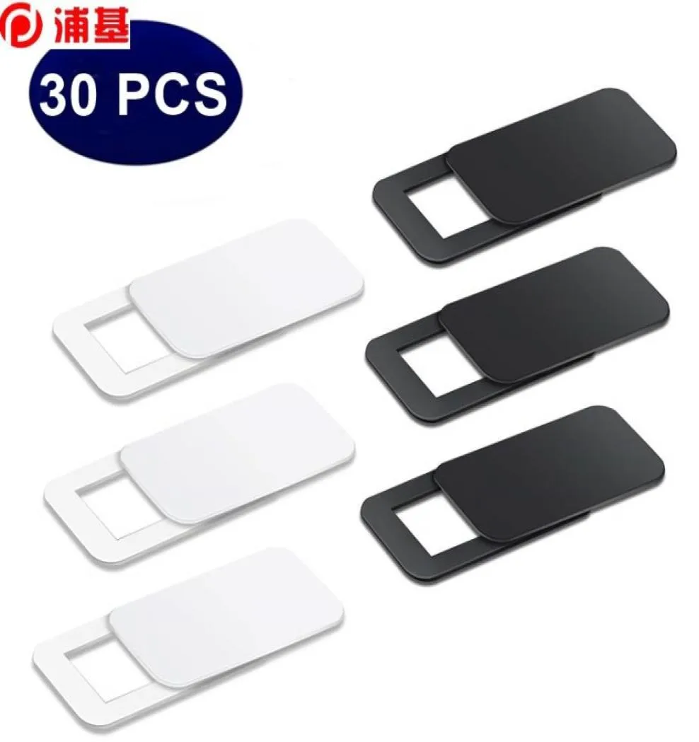 30pc webcam couvercle d'obturateur Aimget Slider Plastique Couvercle de caméra ultra mince pour les ordinateurs portables de tablette Sticker de confidentialité1764007