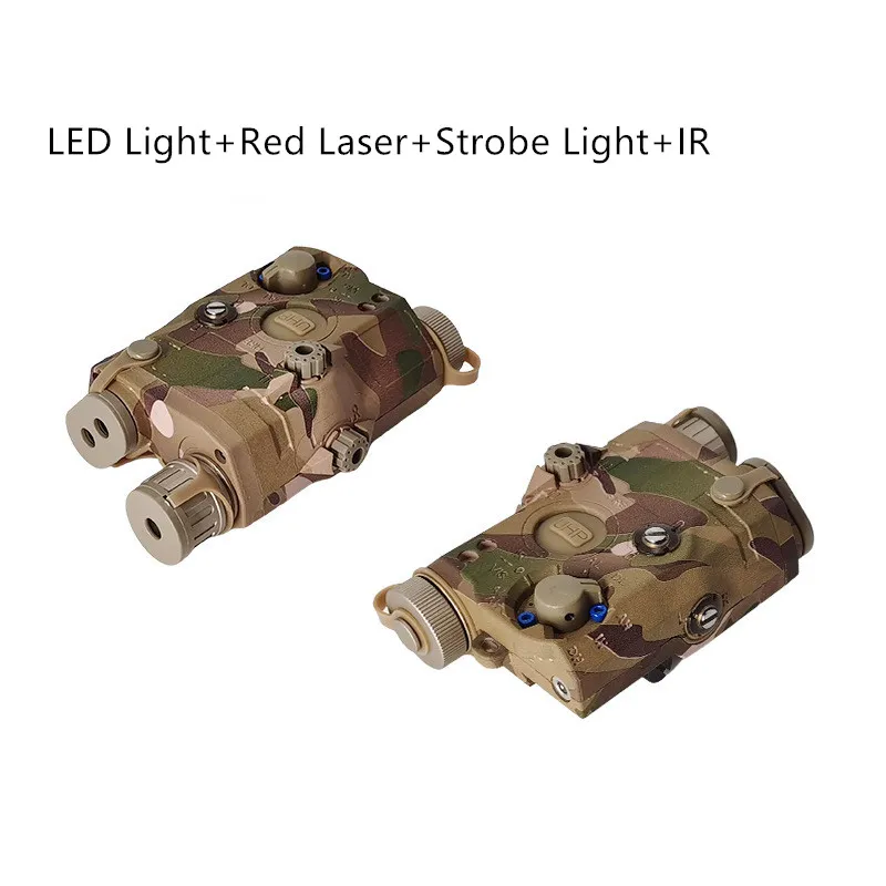 PEQ-15 SEUX laser rouge avec lampe de poche à LED blanche Strobe Lumière Toy AR15 Rifle Airsoft Peq Ir