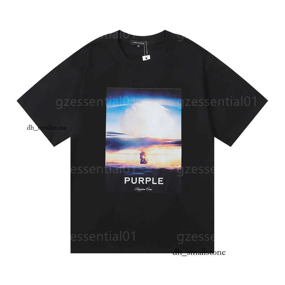 Shirt de marque violette Men de la chemise violette designer t-shirts t-shirts t-shirts t-shirts violet chemise violette tshirt hommes femmes shirts d'été