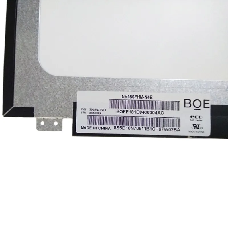 Original BOE Screen NV156FHM-N4B 15.6" Resolution 1920x1080 Dispiay Screen