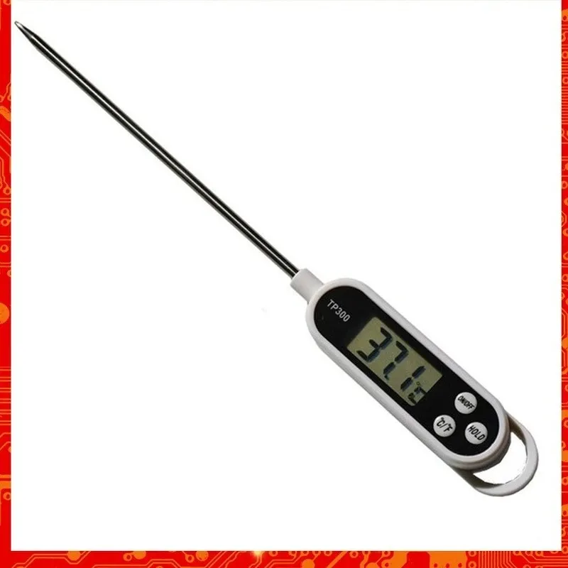 Digitale voedsel thermometer keuken koken bbq sonde elektronische oven vlees water melksensor meters van de sensor meten met het meten van thermometers