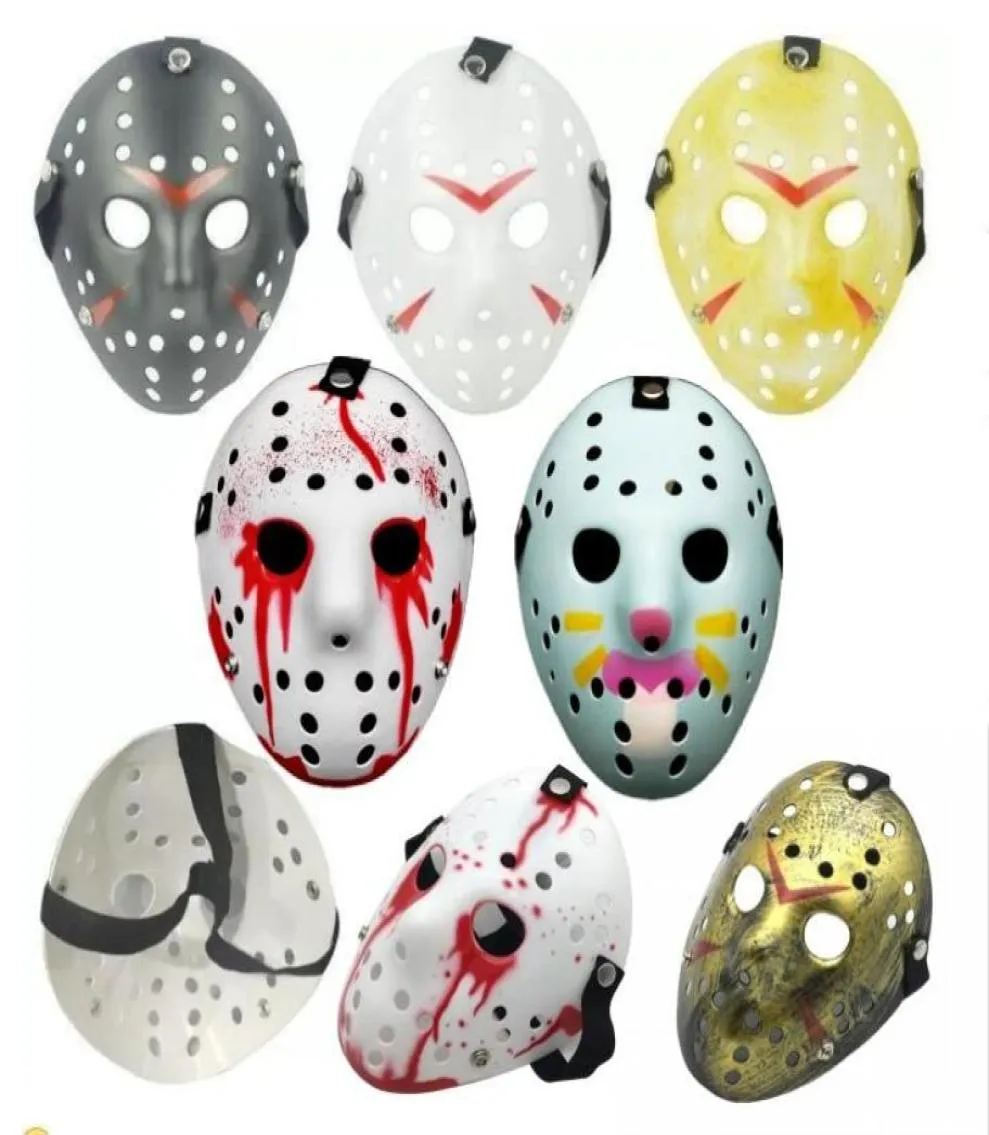 12 Styles Full Face Masquerade Masks Jason Cosplay Skull vs Friday Horror Hockey Halloween Costume Scary Mask Festival Party Masks1026780