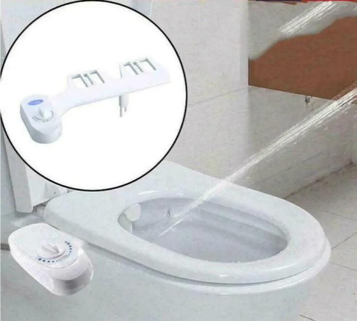 NonElectric Bathroom Fresh Water Bidet Fresh Water Spray Mechanical Bidet Toilet Seat Attachment Muslim Shattaf Washing9959838