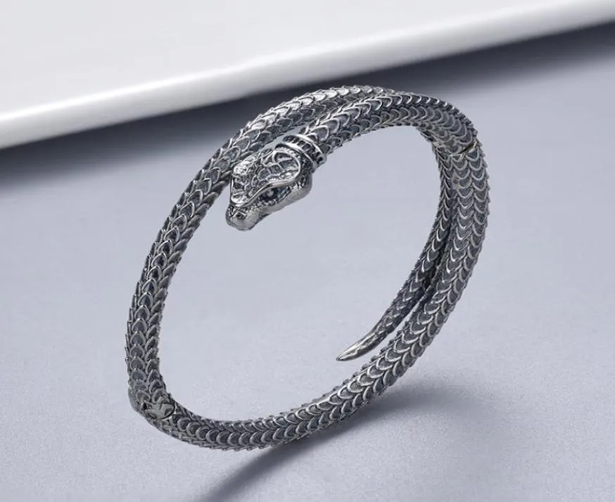 Bracelet rétro nouveau produit bracelet plaqué en argent de haute qualité pour couple bijoux de bijoux de mode accessoires 6798523