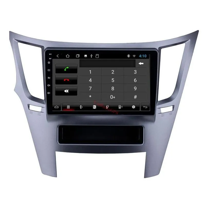 CAR DVD DVD Player 9-calowy samochód Android Car Mtimedia dla Subaru Outback 2010- LHD z USB WIFI Wsparcie TPMS DVR SWC CARPLAY DROP DOBRY A DHQN8