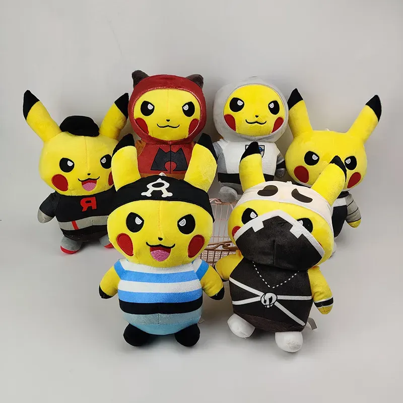 Wholesale anime cute pocket series cute villain prank ninja plush toys children's game companions holiday gifts