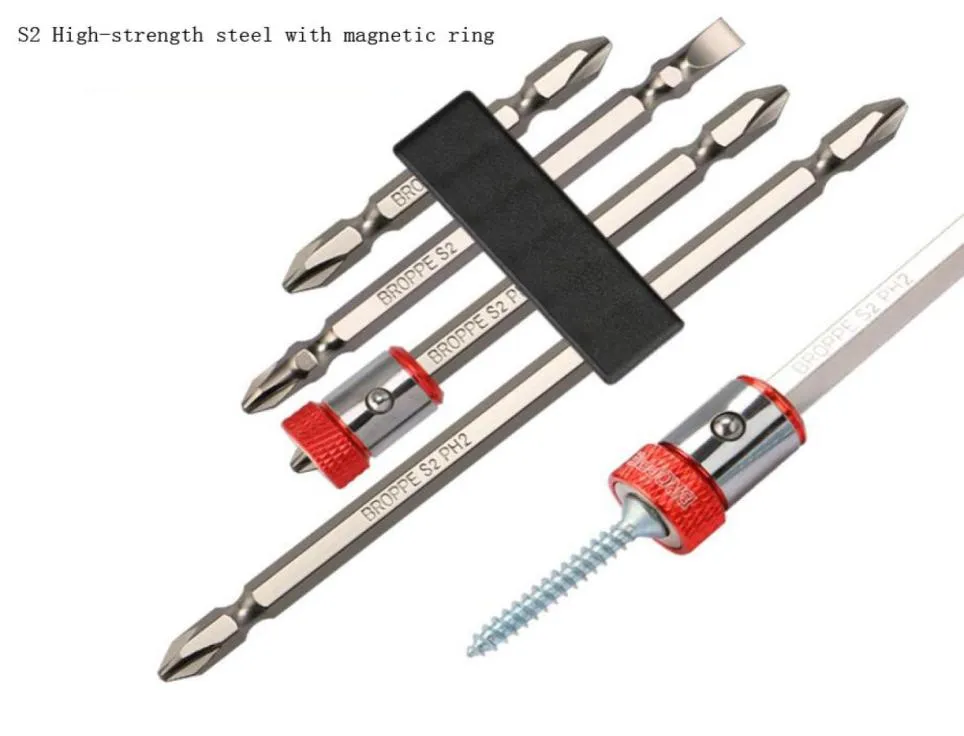 Combinazione S2 ad anello magnetico S2 di alta qualità combinazione per trapano per trapano magnetico elettrico Phillips per trapano per trapano per trapano per trapano da cacciavite set1368207