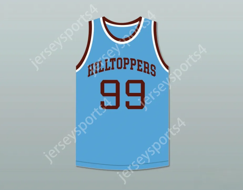 Пользовательский nay name mens Youth/Kids George Mikan 99 Joliet Католическая средняя школа Hilltoppers светло-голубой баскетбольный майка 1 лучшие сшитые S-6xl