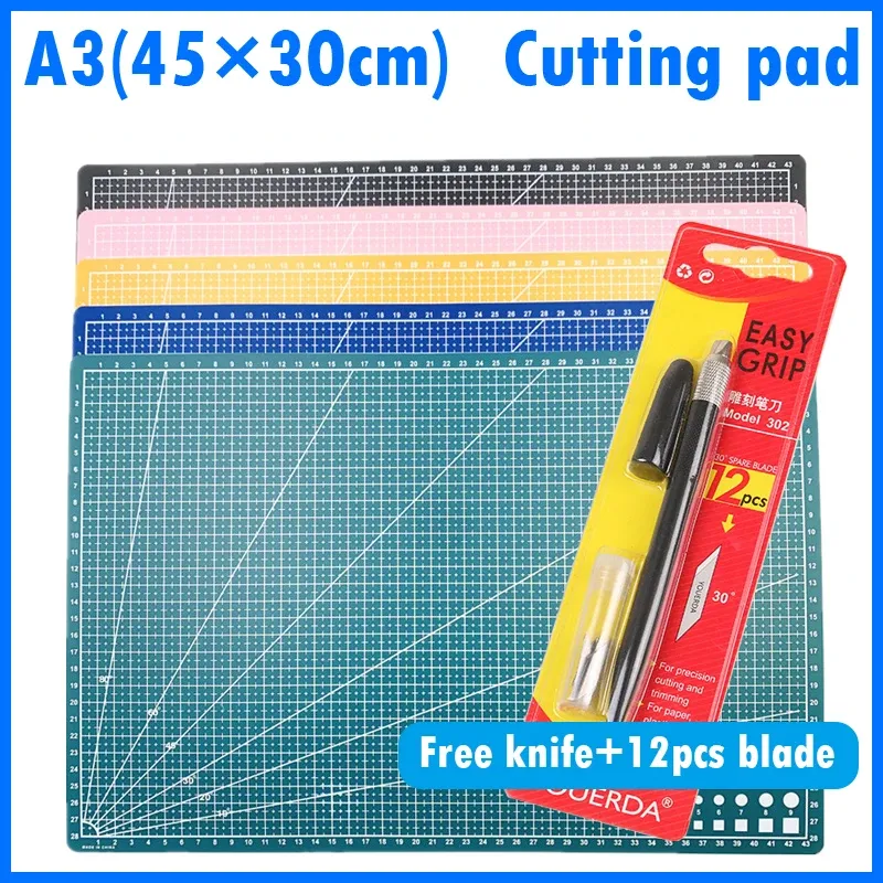 Razor A5 PVC Mata tnąca Mata Worktor Patchwork Cut Cut Sewing Manual DIY Nóż Grawerowanie skórzana deska do krojenia Pojedyncza Podkład