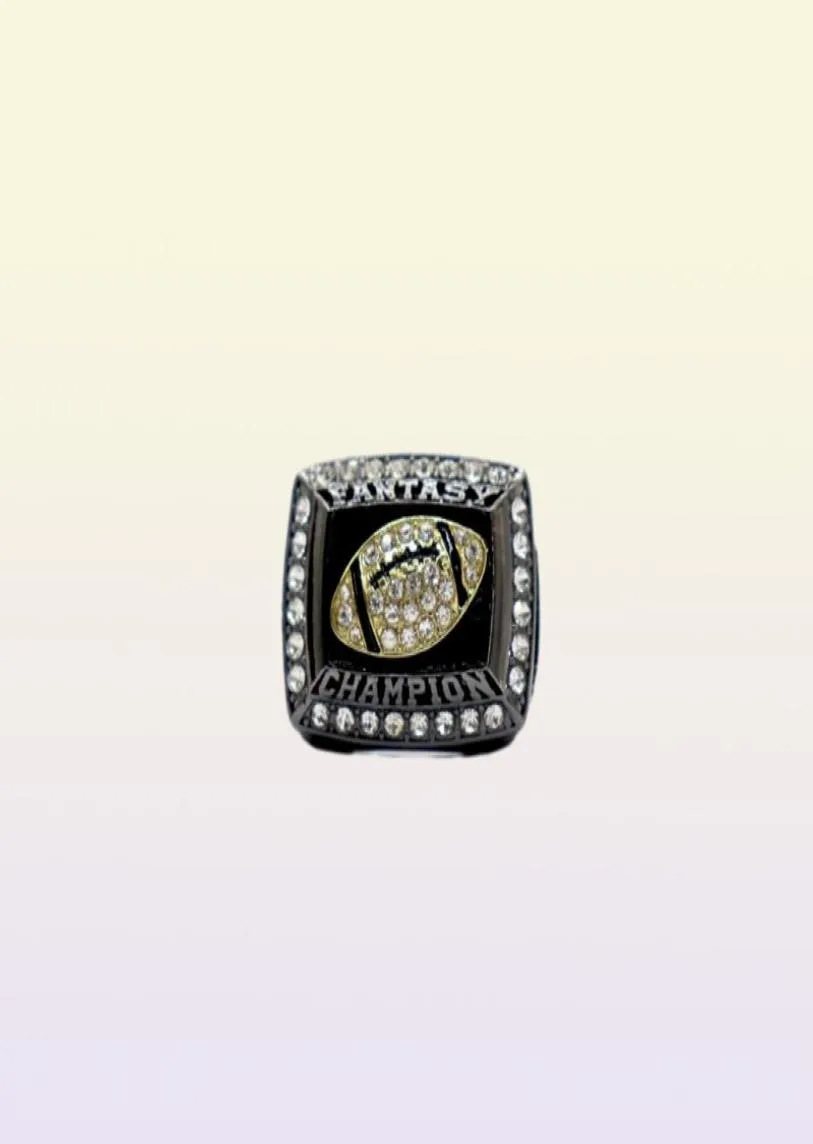 Ny design 2021 Fantasy Football Ship Ring i storlek 8- 14018724413